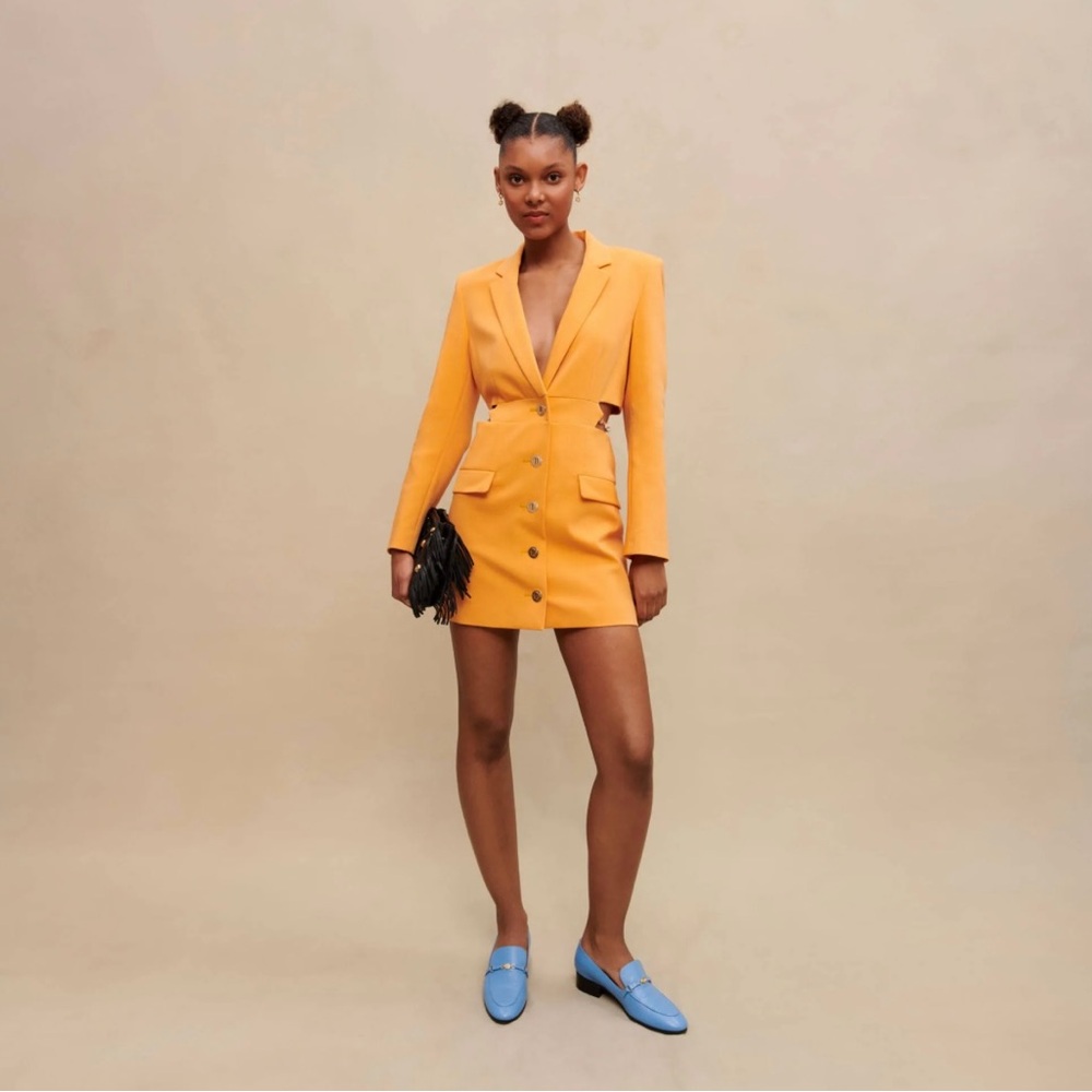 Maje Women's Orange Dress